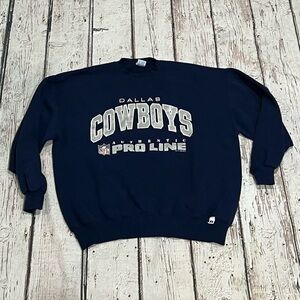 Vintage Dallas Cowboys Russell Athletic NFL Football 1990s Sports Sweatshirt